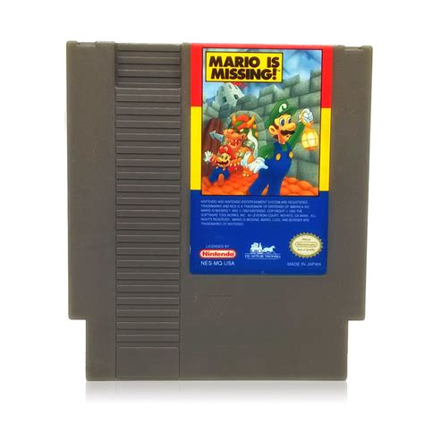 Mario is Missing! NES Nintendo Game | PJ's Games