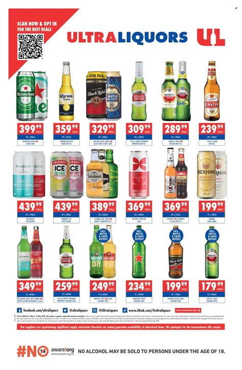 Ultra Liquors Specials from 1/2/2026