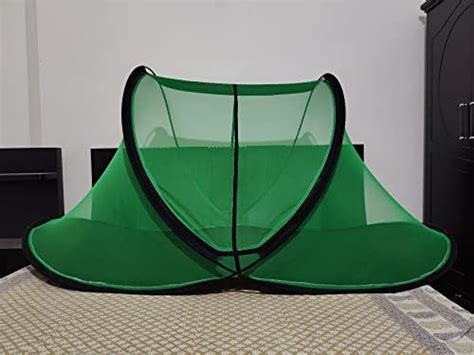 Amazinghind Mosquito net for Single Bed with 40 GSM Heavy net. Foldable ...