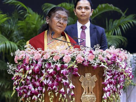 Animals are 'jeevan dhan', term 'pashu' inappropriate: Murmu at UP ...