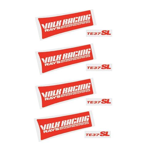 Buy ReplaceMyParts TE37SL Decal Set Vinyl Stickers Lettering No ...
