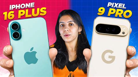 iPhone 16 Plus vs Google Pixel 9 Pro comparison in Hindi - The ultimate ...