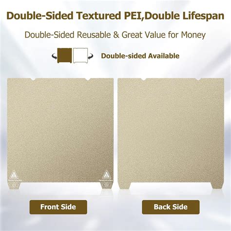 YOOPAI Dual-Textured PEI Sheet & Magnetic Build Plate for India | Ubuy