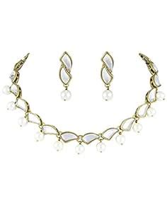 Shining Diva Jewelry Gold Plated Kundan Choker Pearl Traditional ...