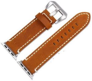 ACUTAS Genuine Leather iWatch Strap Replacement for Apple Watch Series ...