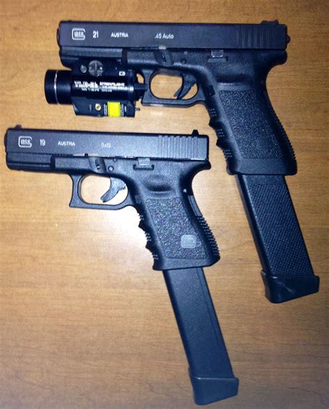 Quotglock 24 Pistol With 40 Cal Extended Magazine Find Our