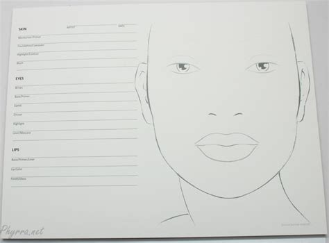 Face Chart 的图像结果