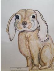 Image result for Colorful Watercolor Bunny