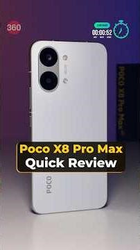 Poco X8 Pro Max Review #PhoneReview #POCOX8Pro #POCOIndia #POCOX8ProMax #phoneunder45k #batteryphone