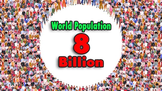 8 billion people: The day the world unites!