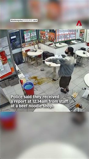 Woman attacks police with knife at Hong Kong eatery after payment fails