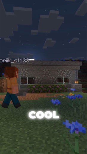 😱How to decorate a stone wall in Minecraft? #minecraft #building