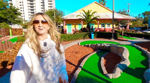 This Custom Hawaiian Mini Golf Match Got Competitive Fast!