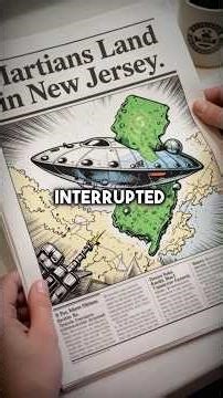 This Radio Broadcast Caused Mass Panic Across America