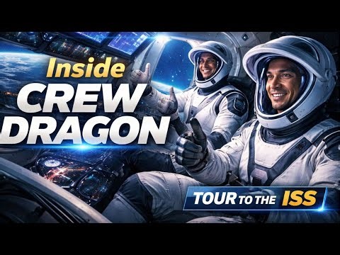 Tour from Space: Inside SpaceX Crew Dragon to the ISS