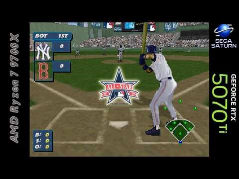 All-Star Baseball '97 featuring Frank Thomas | Ymir Emulator | Sega Saturn