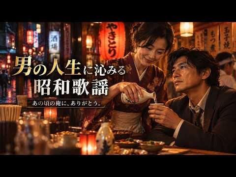 【昭和ムード歌謡】男の人生に沁みる懐かしい歌｜酒と涙、青春と故郷｜昭和ムード歌謡・演歌