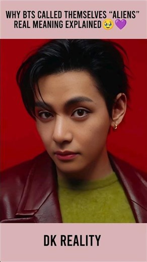 Why BTS Called Themselves “Aliens” Real Meaning Explained #shorts #shortsfeed