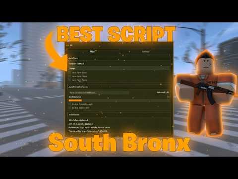 🔥 BEST South Bronx Script 2025! (Auto Farm, Aimbot, ESP & More) #delta #krnl #southbronx
