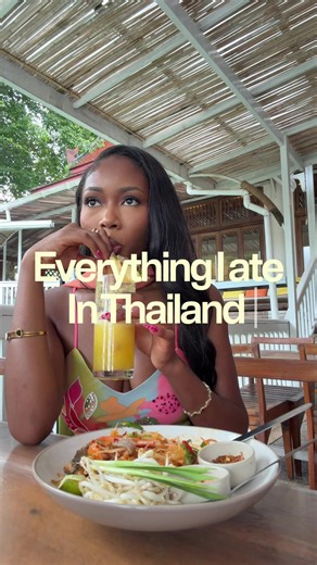 #Ad Everything I ate in Thailand 🇹🇭🥭 from Pad Thai in Bangkok to exploring a Phuket night market, Found my flights and hotels on @Skyscanner . Where should I eat my way through next? #ThailandFood #Travel