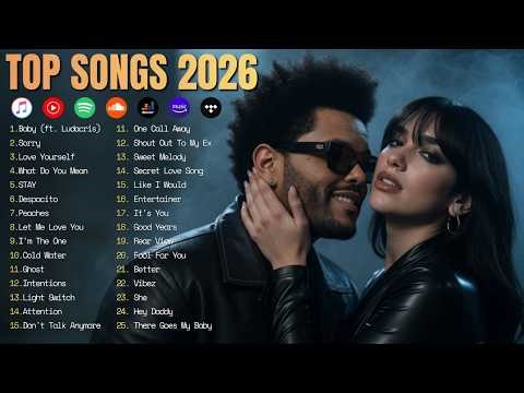 Top Trending Songs 2026 🎧 Taylor Swift, Drake, The Weeknd, Dua Lipa, Justin Bieber, Bad Bunny