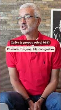Zašto je zapravo propao b92? 🤔 Igor Avžner otkriva