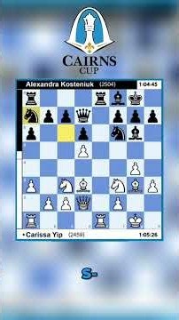 Chess Strategy: Mastering a Standoff ♟️ #chess #chesstactics #chessstrategy #grandmaster #women