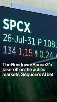 The Rundown: SpaceX’s take-off on the public markets, Sequoia’s AI bet