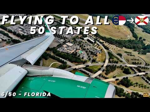 [4K] – Full Flight – Frontier Airlines – Airbus A321-271NX – RDU-MCO – N604FR – F91111 – FSC 6