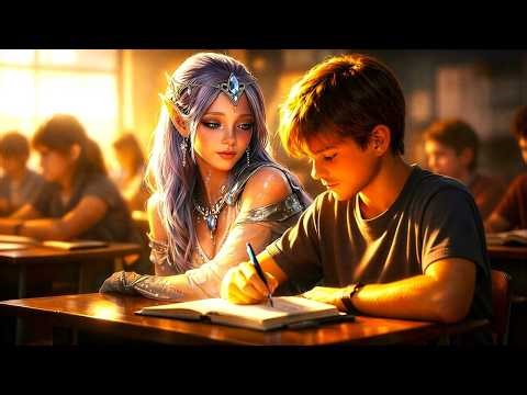 The Alien Girl Realized She Loved the Human Boy Sitting Next to Her… And It Terrified Her |