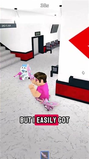 USING THIS OVERPOWERED EMOTE To WIN On MURDER MYSTERY 2 😱 #roblox #robloxshorts #mm2