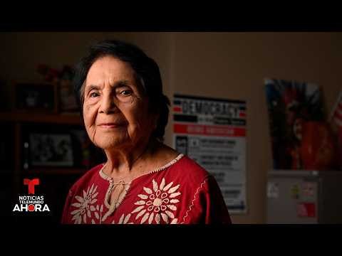 Dolores Huerta "le dio toda su vida" al movimiento agrícola, dice una activista | Noticias Telemundo