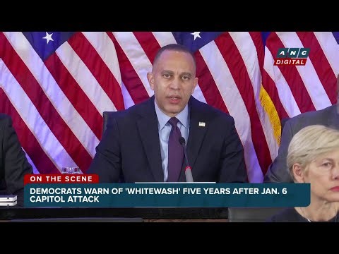 Rep. Jeffries: We won't let Trump, far-right extremists rewrite history, whitewash Jan. 6 riot | ANC