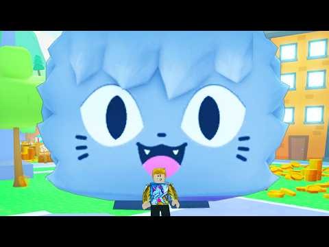 I FINALLY GOT GARGANTUAN SUPER FLUFFY CAT in Pet Simulator 99 Roblox