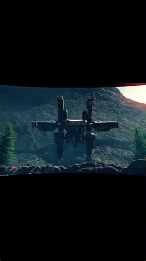 Alien robot attacks wounded soldiers😱🤺🎬