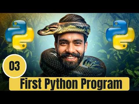 Python for Beginners: Run Your First Python Program - Ep 03