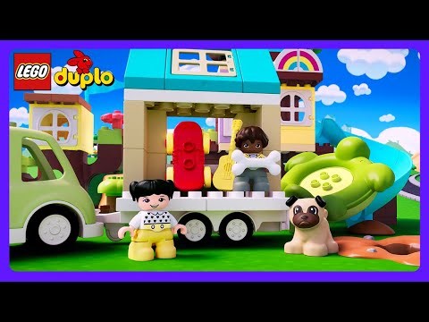 Tiny House Beach Road Trip! 🏖️ - LEGO Duplo Adventures  | Kids Cartoons | WildBrain Zoo
