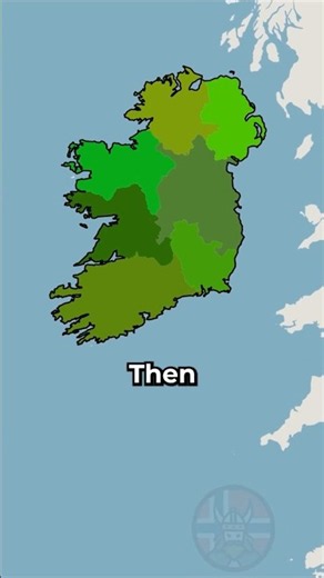 How did Ireland's territory change over time?