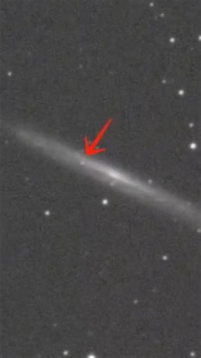 Video of a star explosion in the galaxy NGC 5907, 46 million light-years away 💥☄️ #galaxy #explosion