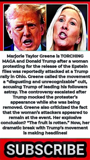 MARJORIE TAYLOR GREENE DESTROYS MAGA: “THE FRUIT IS ROTTEN!” After Trump Rally Attack!