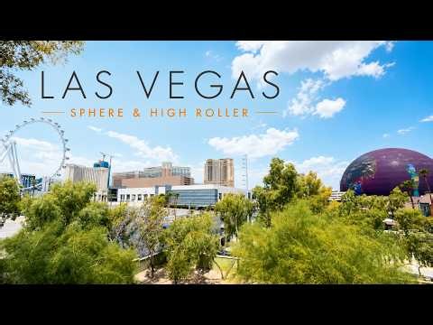 Las Vegas STRIP Morning Street vibes Live UP CLOSE LINQ| Real-Time View High Roller!