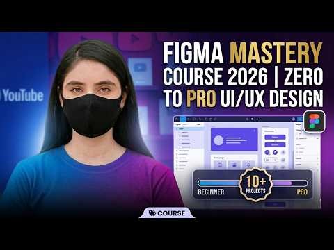 Figma Mastery Course 2026 | Zero to Pro UI/UX Design
