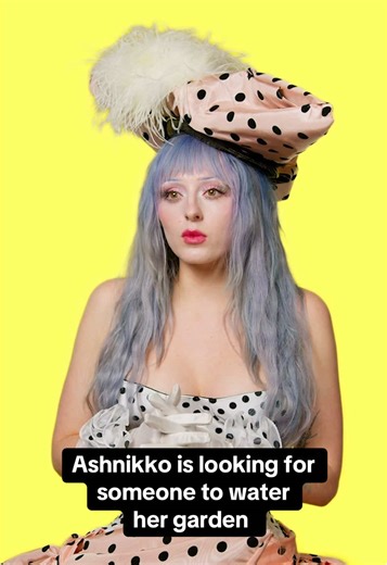 2026 goals: don't wilt, find someone to water our garden 🪴, and eat apple pie 🥧 @ashnikko #genius #verified #ashnikko #stickyfingers #smoochies #lyrics #viralmusic #rapper #singer #music #rap