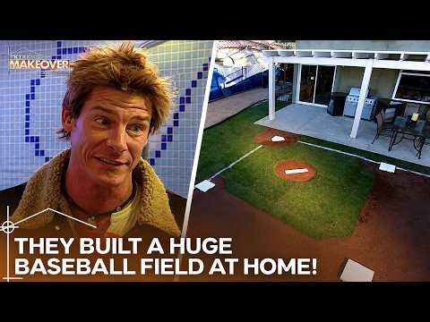 A Design That Would Make Baseball Players Jealous! | Extreme Makeover Home Edition