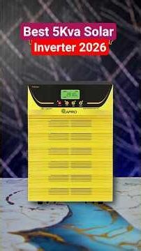 5kva Solar Inverter Buying Guide 2026 | Best solar inverter 2026