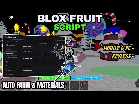 Blox Fruits Script *NO KEY* ─ AUTO FARM | LVL 1 - 2800 | AUTO BOSS | SEA EVENT & MORE!