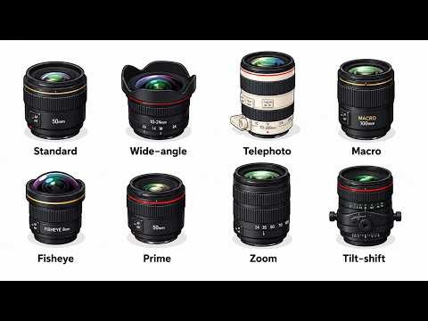 Every Camera Lens Explained in 6 Minutes!