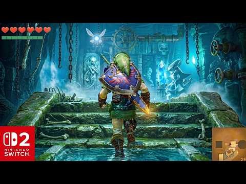 The Legends of Zelda Ocarina of Time Remake - 40 Minutes of Gameplay (4K)