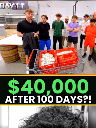 100 days in a grocery store... and their families get $40,000 🥹💰 Who deserves it most? 👇 #creatorsearchinsights #mrbeast #wholesome #100dayschallenge #money Credit: @MrBeast Full video: https://www.youtube.com/watch?v=plN7JMbadRg