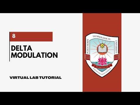 Delta Modulation | Virtual Lab tutorial